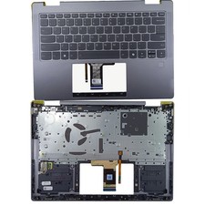 For Lenovo Yoga 7 2-in-1 14AHP9 83DK Laptop C Cover Backlit Keyboard