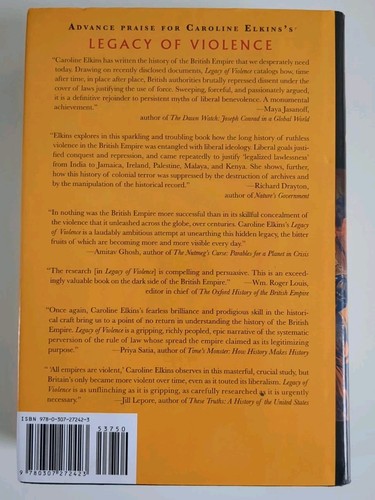 Legacy of Violence: A History of the British Empire, Caroline Elkins (Hardcover) - Picture 2 of 4