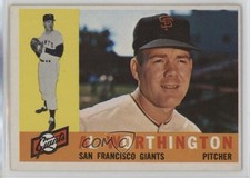 1960 Topps Al Worthington #268 0a5t