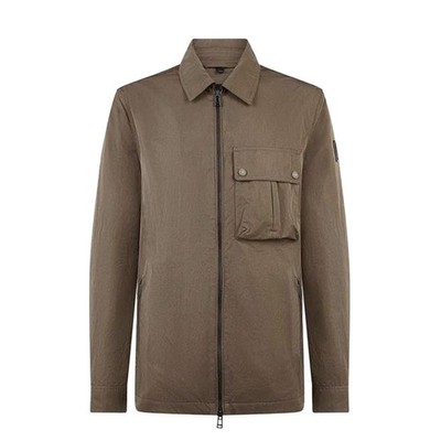 Belstaff Drome Overshirt Major Brown