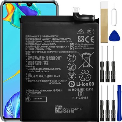HB486486ECW Battery for Huawei P30 Pro VOG L04 VOG L09 VOG L29 VOG AL10
