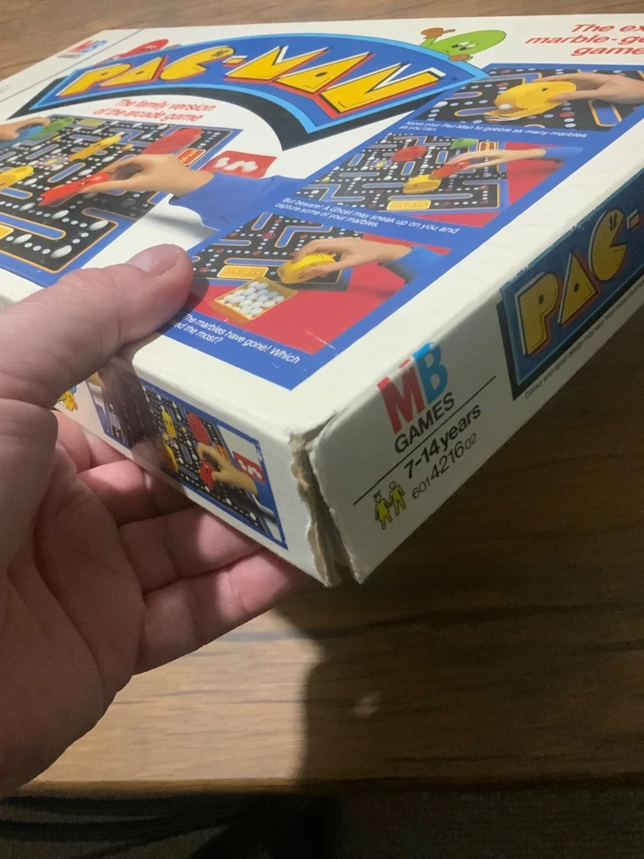 PAC-MAN Board Game 1982 Rare MB Games Pacman Arcade Edition Old incomplete - Image 2 of 4