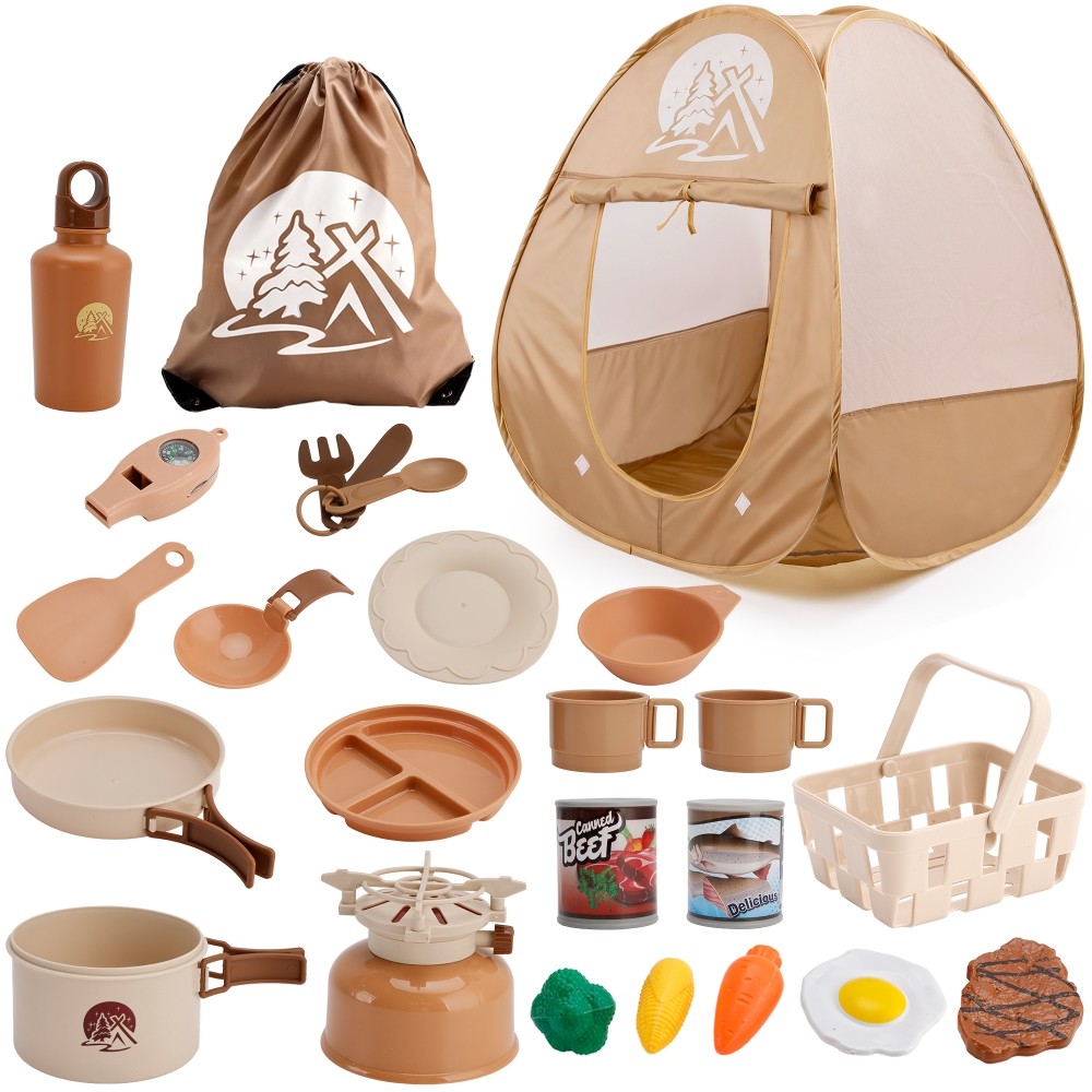 Cooking Tools Kids Camping Set With Tent