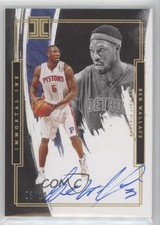 2021-22 Panini Impeccable Immortal Ink Holo Gold 3/10 Ben Wallace Auto HOF 1u6