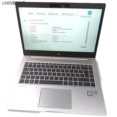 HP EliteBook 1040 G4 · i7-7600U · 8GB · 256GB