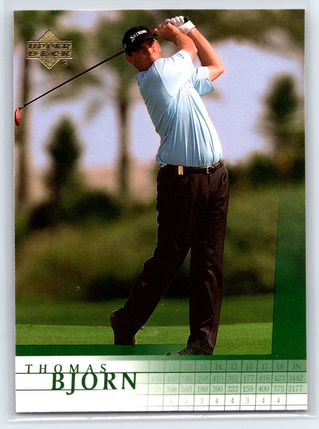 2001 Upper Deck Thomas Bjorn Rookie RC #8