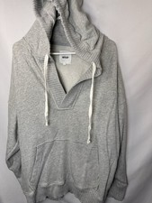 Aerie Women  s Deep Vneck Hoodie Sweatshirt Size Large