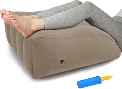 Inflatable Leg Elevation Pillow, Wedge Pillow for Sleeping, Portable Wedge Pi...
