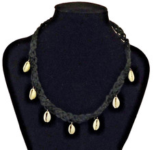 Handmade Hemp Macrame Necklace 18in Pretty