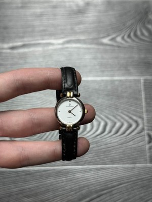 RETRO LUXURY SWISS LADIES ST. STEEL QUARTZ WATCH ''CANDINO''