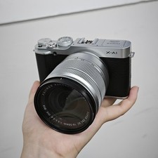 90 NEW Fujifilm X-A1 16.3MP Camera 16-50mm Lens Kit Silver With Battery Charger