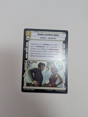 Star Wars: Unlimited - Heroes on Both Sides- Twilight of the Republic NM/M Cond