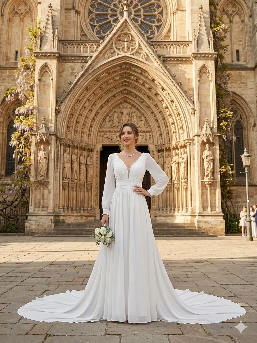 A-Line Maxi Wedding Dresses for sale | eBay