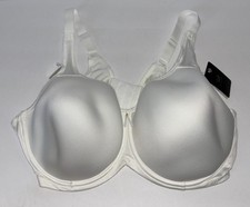 New Wacoal White Basic Beauty Spacer Underwire T-shirt Bra Sz 44D 853192 NWT