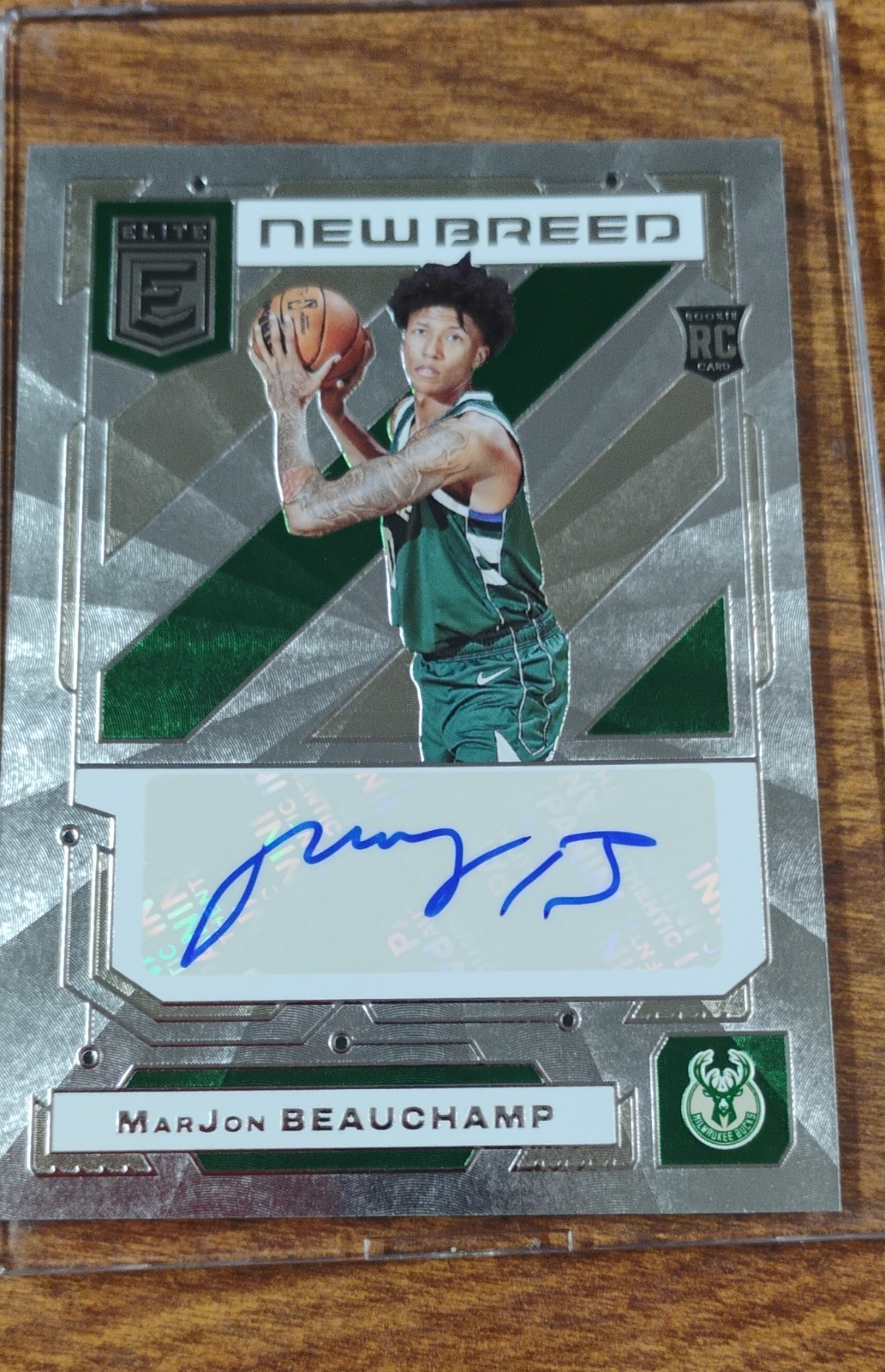 2022-23 Donruss Elite - New Breed Autographs MarJon Beauchamp #NB-MJB (AU, RC)