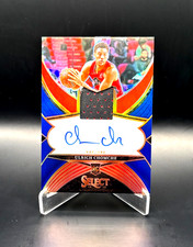 RPA #'d /49! Ulrich Chomche 2024-25 Panini Select Rookie Patch Auto #'d 23/49