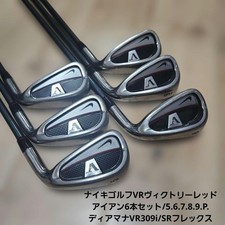 Nike Victory Red Iron Set 5pcs 5-Pw SR Flex Diamana VR309i RH