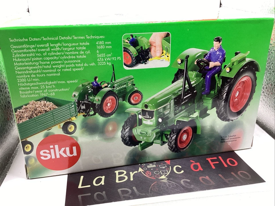 SIKU collection 1:32 , 3462 Deutz D 9005 Tracteur - Photo 4/4
