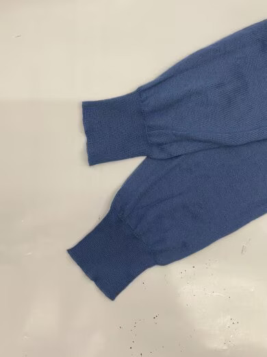 PRADA/Knit sweater (thin)/Size 46/Cashmere/Blue/Solid thumbnail 6