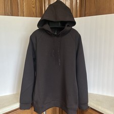 Lululemon Smooth Spacer Pullover Hoodie Brown Men Size S Hooded w/ Pockets NWT