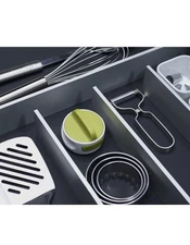 Can-Do Compact Can Opener Easy Twist Release Portable Space-Saving Manual Stainl