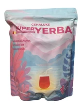 Super Yerba Instant Powder Packets - Raspberry Lemonade –30 Count - Ex: 6/27