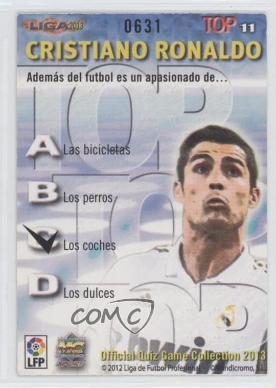 Carte Sport Park Chu-Young – Celta Vigo – Mundicromo 2013 – Édition Limitée 1ère Année