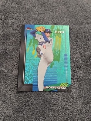 ROKI SASAKI 2026 Topps Finest #11 Aqua Mini Diamond /199 Los Angeles Dodgers