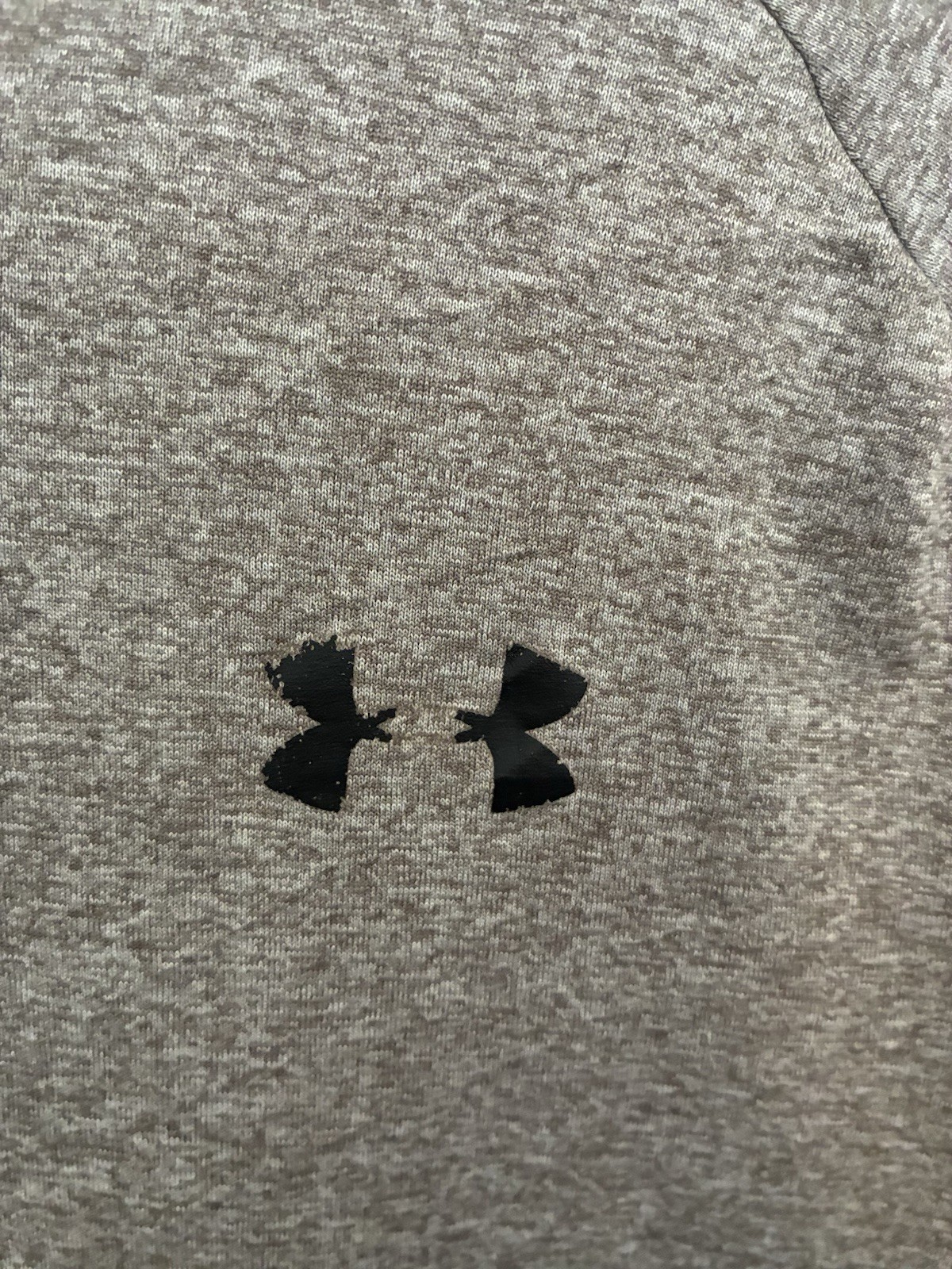 Under Armour Men's S Grey HeatGear Short Sleeve Gym Compression Shirt image 3