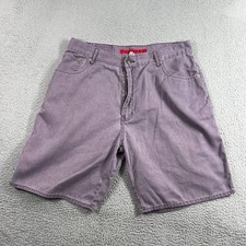 Bugle Boy Denim Shorts Vintage 1990s Mens 36 Purple