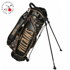 Disney Villains Golf Carry Stand Bag 9.5 5-Way Divider Black Purple Maleficent