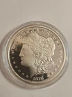 1878 CC Morgan Silver Dollar Tribune Proof