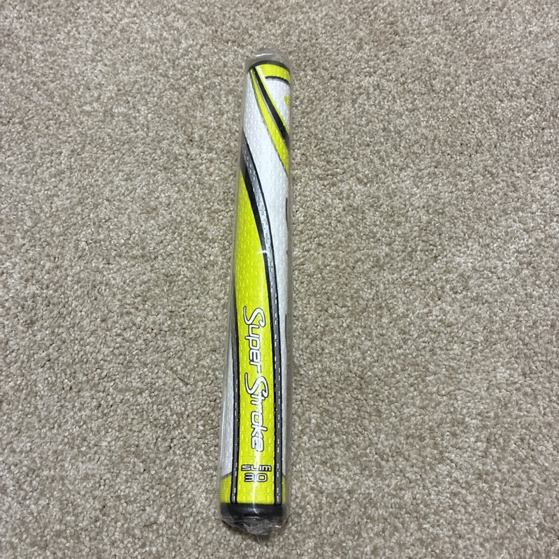 Super Stroke Slim 3.0 Putter Grip Yellow brand new in package 