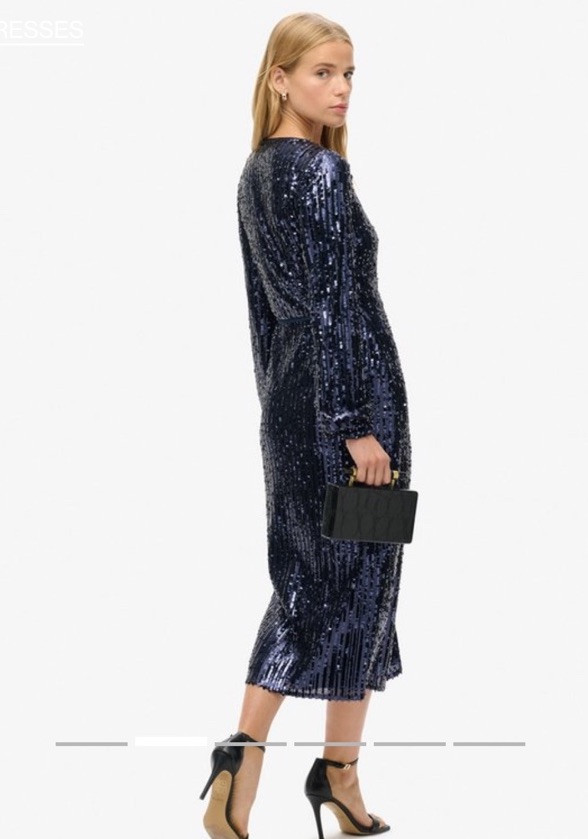 Womens Dresses Superdry Summer Wrap Dress Superdry Vintage Woven