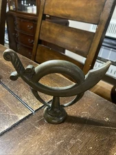 Very Old Masons Bronze Or Brass screw in topper