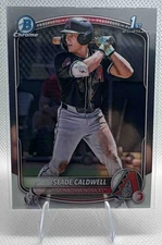 2025 Bowman Slade Caldwell #BCP-21 Chrome 1st Prospect Diamondbacks