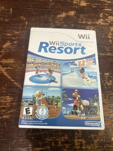 Wii Sports Resort - Nintendo Wii Case And Game No Booklet NICE!!