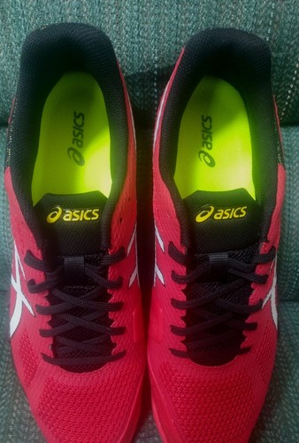 Asics Herren US Größe 11,5 Badmintonschuhe Gel Blade 7 rot gelb 1071A029 (neu ohne Karton) - Bild 6 von 12