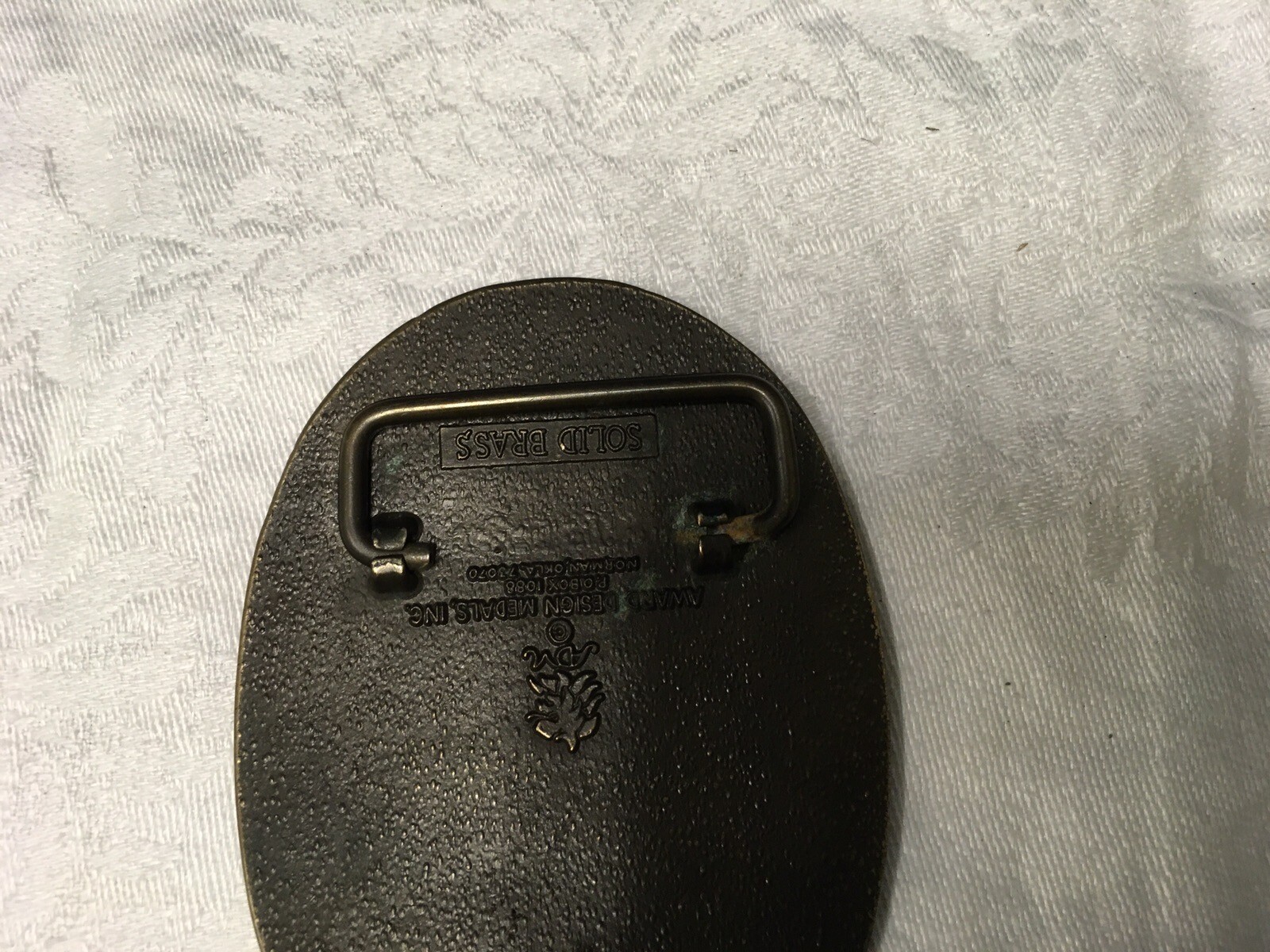 Award Design Medals Solid Brass Eagle Buckle - Ok… - image 2