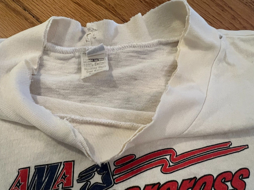 VTG 80s Thor Racing Yamaha YZ Motocross Jersey Shirt Sz XXL AMA Supercross - Picture 8 of 22