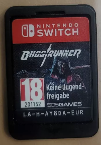 Ghostrunner Nintendo Switch 100% WORKING Ghost runner Cartridge ONLY NO CASE