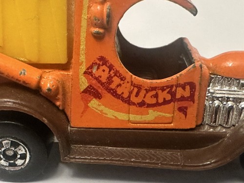 Vintage Hot Wheels A Truckin C-Cab Dump Truck 1/64 Released 1977 HONG KONG - Picture 11 of 13