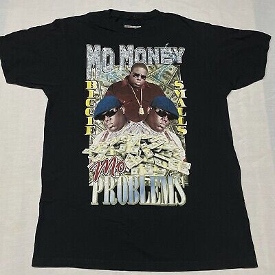 Notorious B.I.G Large T-Shirt Hip Hop Icon Rap Gangsta West Notorious B.I.G Large T-Shirt Hip Hop Icon Rap Gangsta West