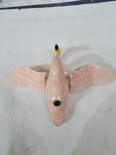 Exhart Pink Flamingo 9" Garden Windy Wings no stick - Picture 3 of 3
