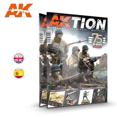 AK Interactive AKTION No.3 - The Wargame Magazine - English