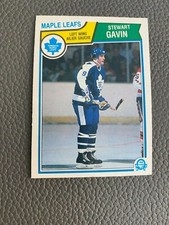 1983 O-Pee-Chee #331 Stewart Gavin - Toronto Maple Leafs