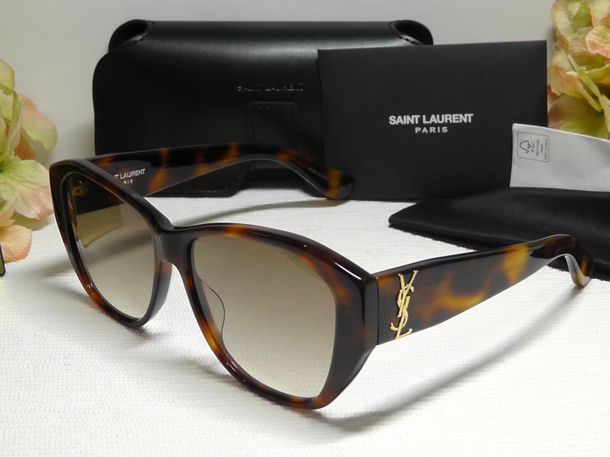 Saint laurent top sunglasses brown