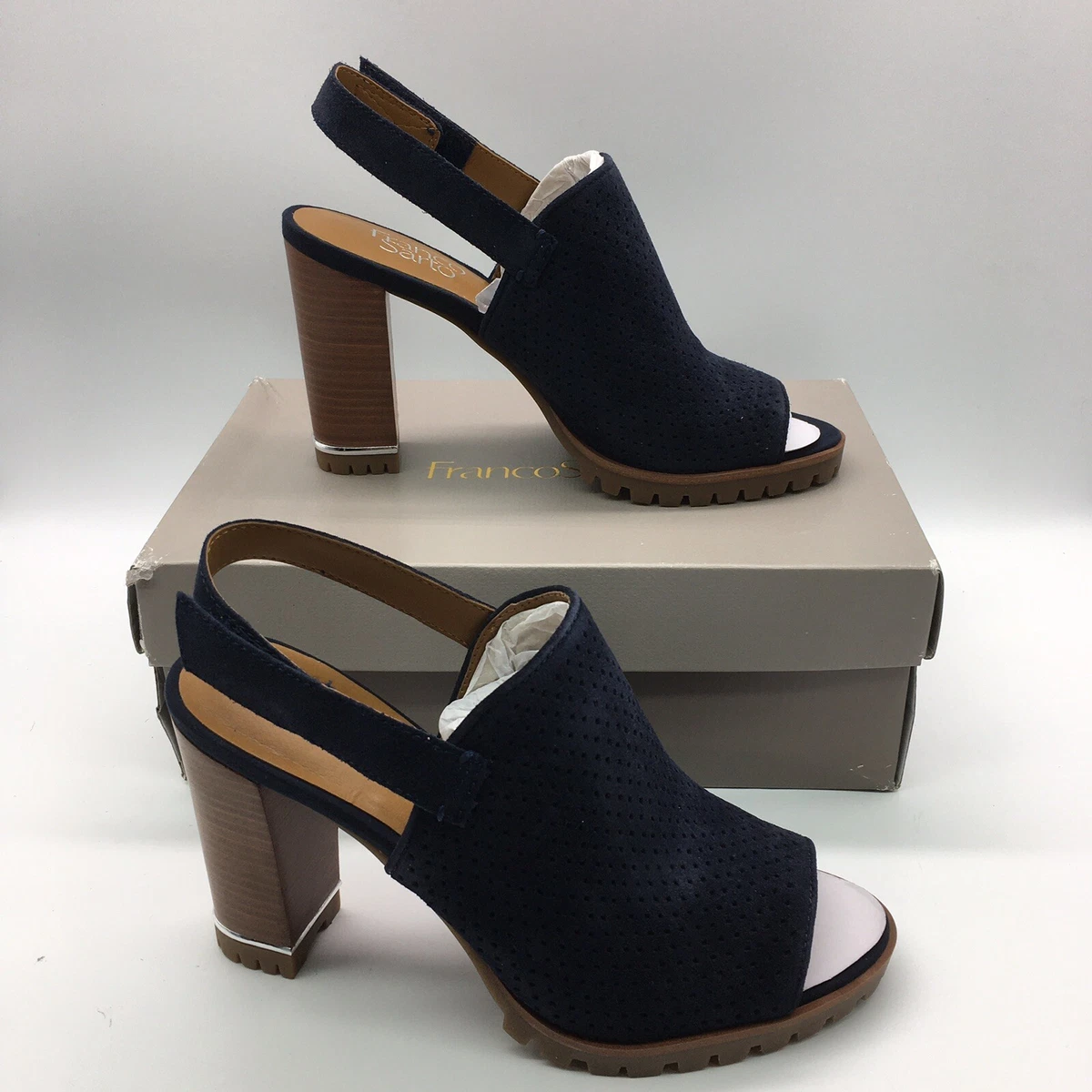 Franco sarto hotsell navy heels
