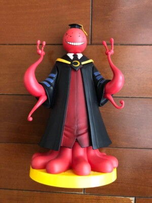 Japan Anime Assassination Classroom Koro Sensei figure red Good quality premium