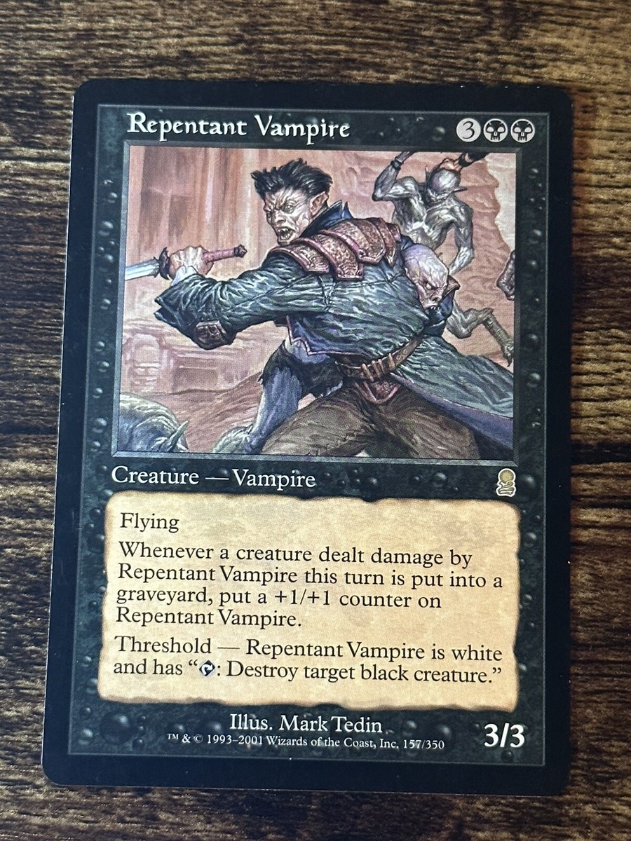 Repentant Vampire -Rare - MTG Odyssey - Magic the Gathering - Excellent |  eBay